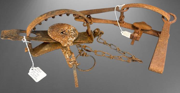 Two Vintage Animal Traps