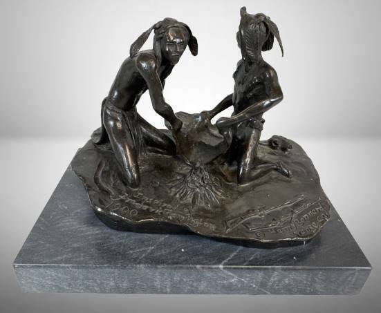Harry Bonnard Sculpture in Remington Style