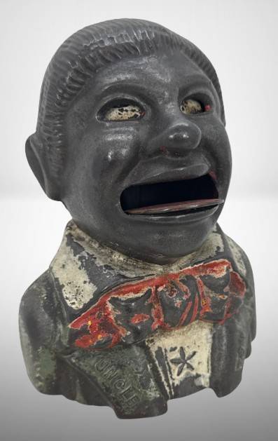 Uncle Tom Cast Iron Mechanical Bank