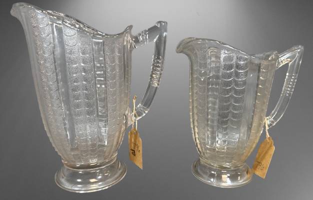 EAPG Bryce Bros Fishscale Pitchers