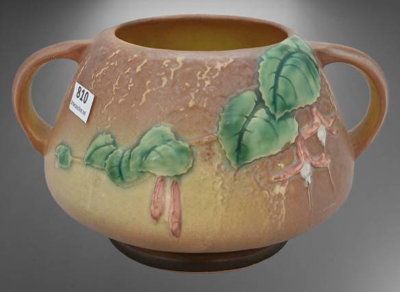 Roseville Fuchsia 346-4" Bowl, brown