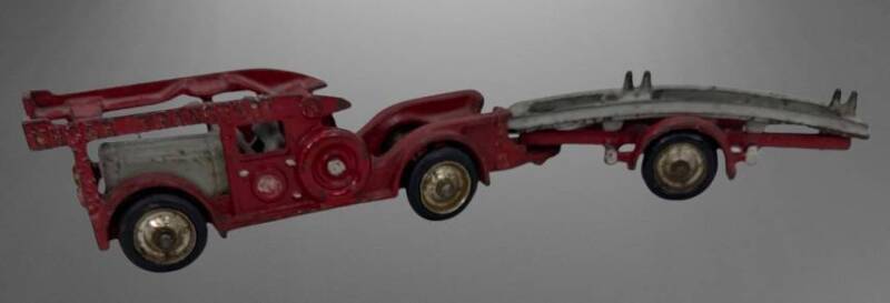 Hubley Cast Iron Nucar Transport Toy Truck