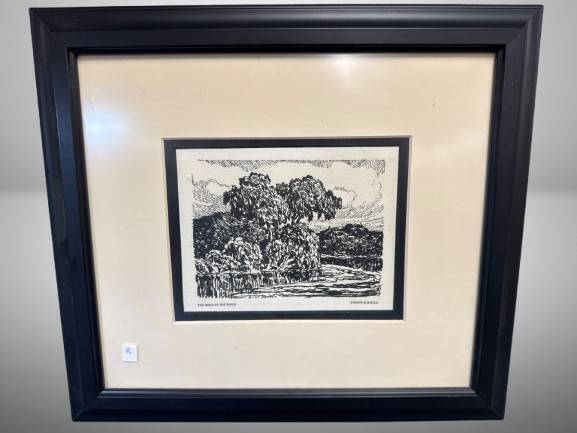 Framed Lithograph by Birger Sandzen