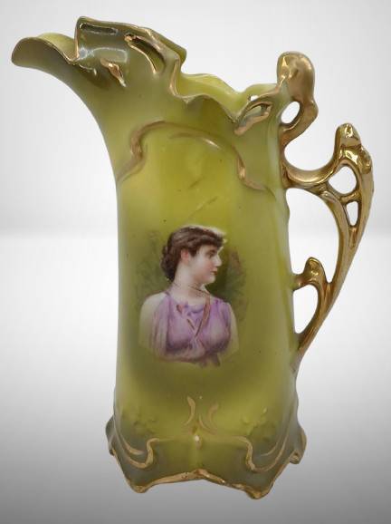 Saxe Altenberg Germany Portrait Ewer