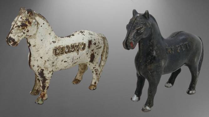 Cast Iron Horse Still Banks