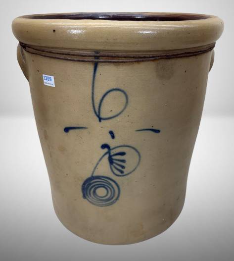 Red Wing 6-Gallon Saltglaze Crock