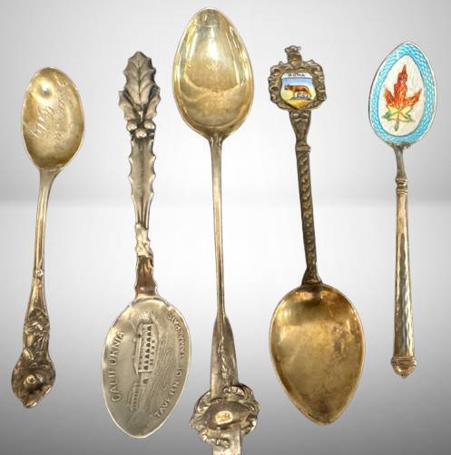 Sterling Souvenir Spoons