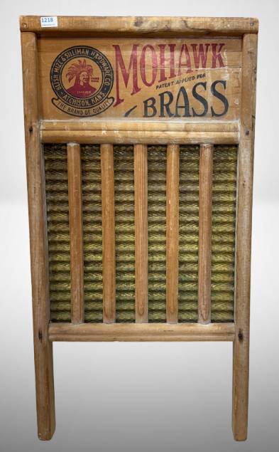 Mohawk Brass Washboard by Bush & Silliman