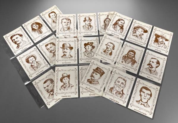 1979 Frank Garo First Series Western Outlaw Cards