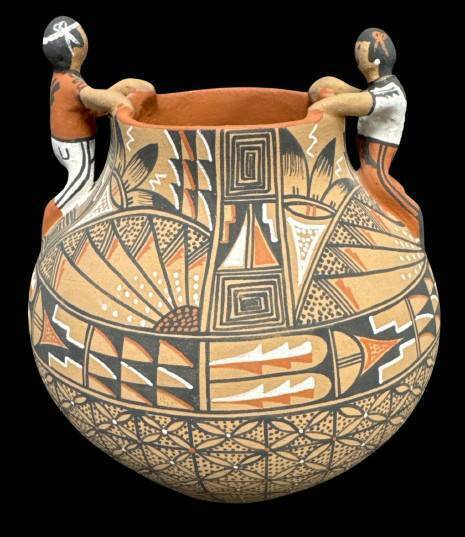 Handcrafted Jemez Pottery by B.G. Toya