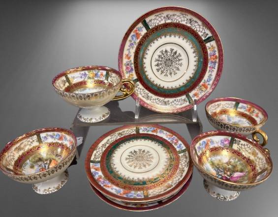 ES Germany Porcelain Tea Set