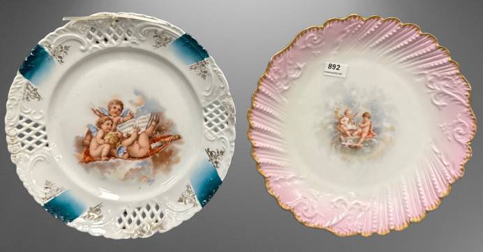 (2) Decorative Porcelain Plates
