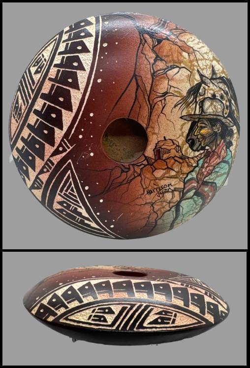Native American Pottery Seed Pot