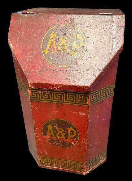 A&P General Store Coffee or Tea Bin Display