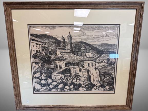 Birger Sandzen Lithograph Print
