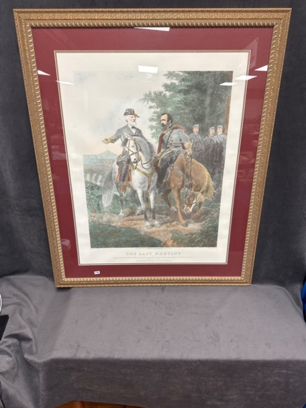 Framed Print of "The Last Meeting'