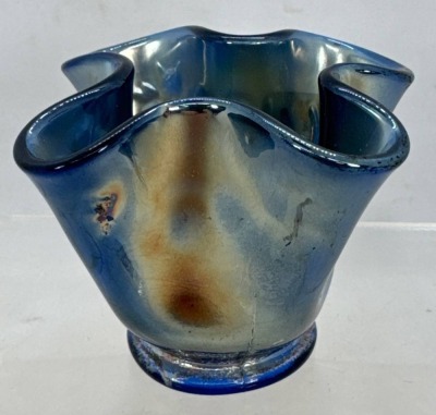 Fenton Carnival Glass Kittens Toothpick Holder - 2