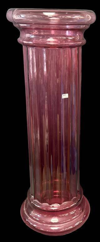 Pilgrim Glass Pedestal, 30.5 Inches Tall