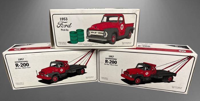 (3) First Gear Diecast Trucks