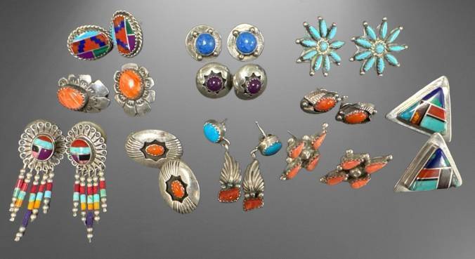 Southwestern Sterling Earrings