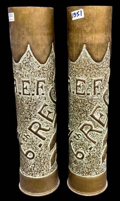 Trench Art Shell Casings