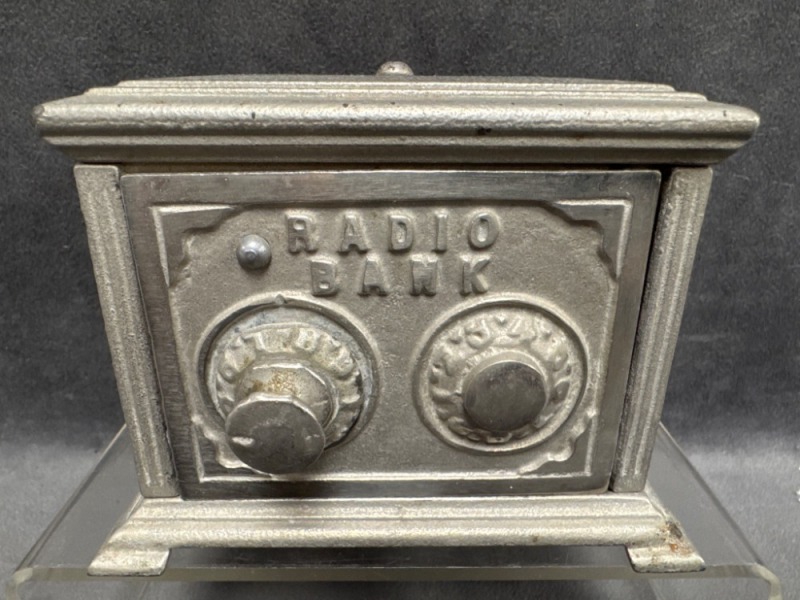 Cast Iron "Radio Bank" by Kenton Hardware