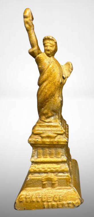 Antique Statue of Liberty Penny Bank