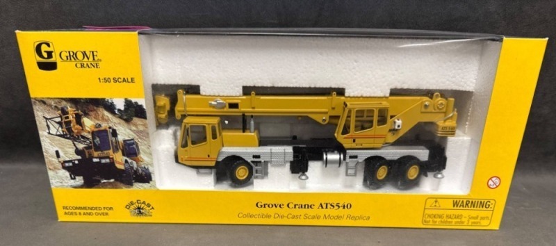 Grove Crane ATS540 Die-Cast Model, 1:50 Scale