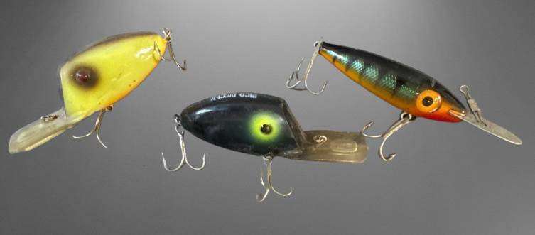 3 Vintage Fishing Lures