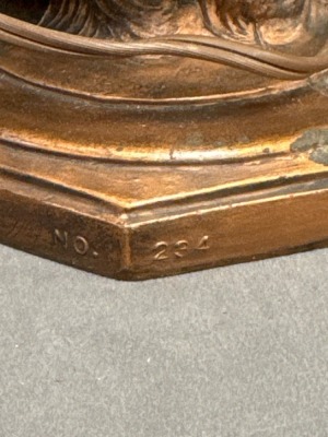 Will Rogers And Wiley Post Commemorative Lamp - 9