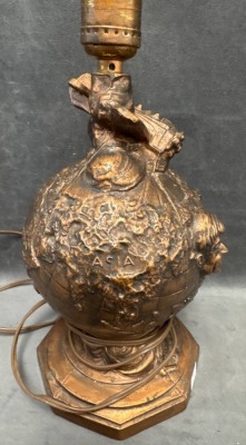 Will Rogers And Wiley Post Commemorative Lamp - 11
