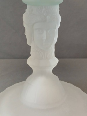 Three Face Oil Lamp with Frosted Glass - 6