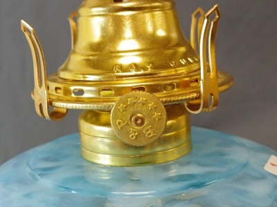 Three Face Oil Lamp with Frosted Glass - 8
