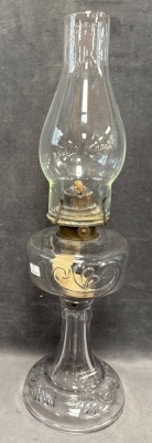 Clear Glass Oil Lamp - 2