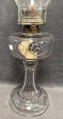 Clear Glass Oil Lamp - 3