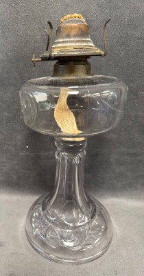 Clear Glass Oil Lamp - 6
