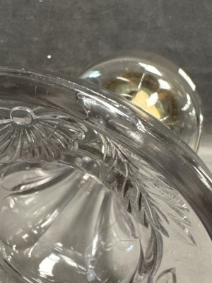 Clear Glass Oil Lamp - 9