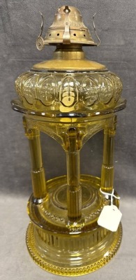 Adams Temple/Applesauce Kerosene Stand Lamp - 3