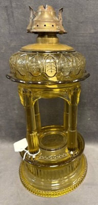 Adams Temple/Applesauce Kerosene Stand Lamp - 5