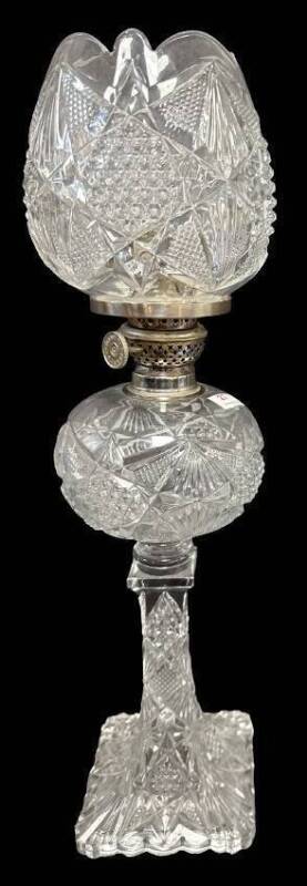 Crystal Glass Kerosene Lamp