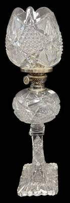 Crystal Glass Kerosene Lamp