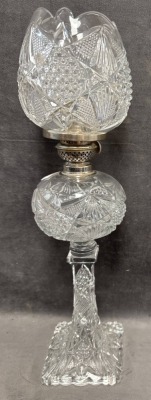 Crystal Glass Kerosene Lamp - 7