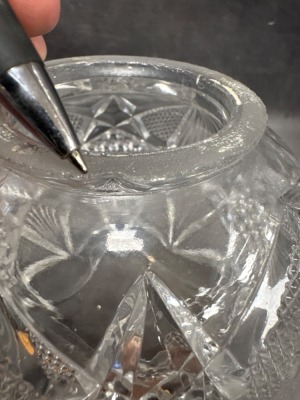 Crystal Glass Kerosene Lamp - 12
