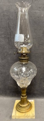 EAPG Ring Punty Kerosene Lamp - 6