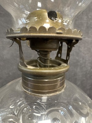 EAPG Ring Punty Kerosene Lamp - 9
