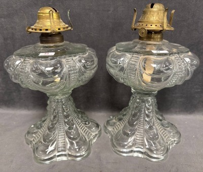 Two Coolidge Drape Kerosene Lamps - 2