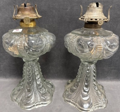 Coolidge Drape Kerosene Lamp Stands - 2
