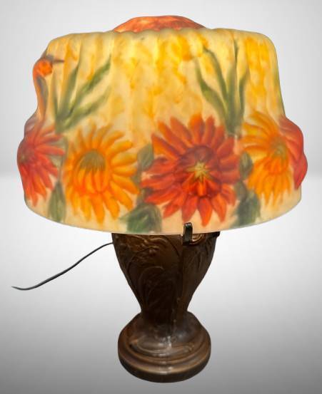 Table Lamp with Puffy Shade