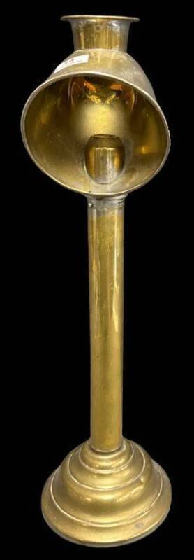 Early 20th Century Brass Candle Lamp