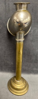 Early 20th Century Brass Candle Lamp - 6